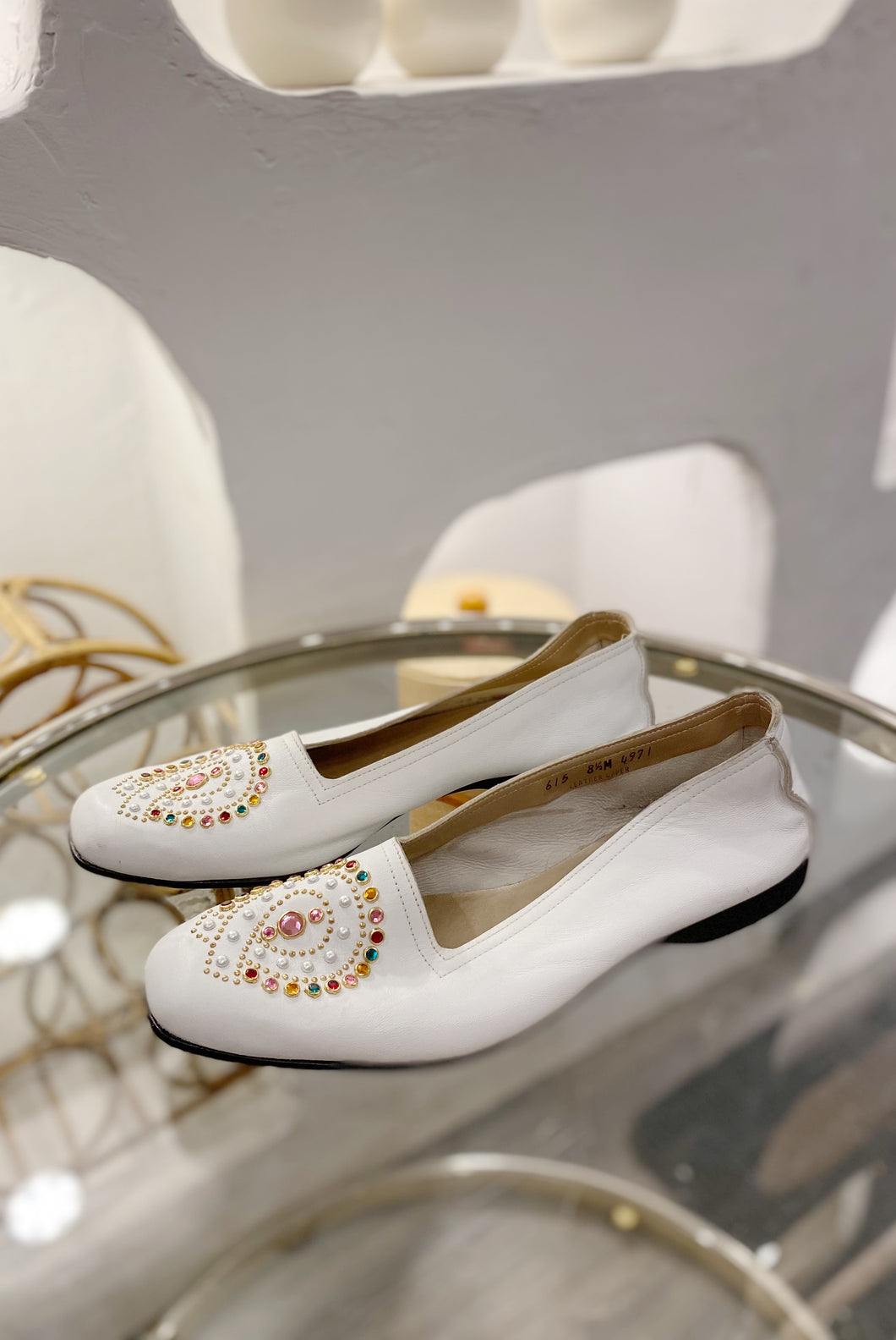 Jewelled Loafers
