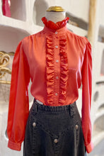 Ruffled Button Up