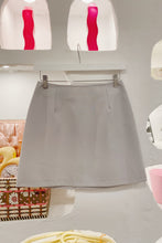 Grey Mini Skirt