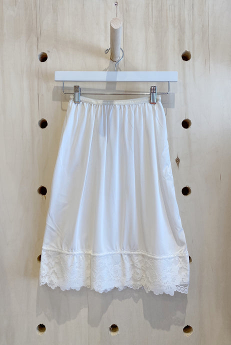 White Slip Skirt