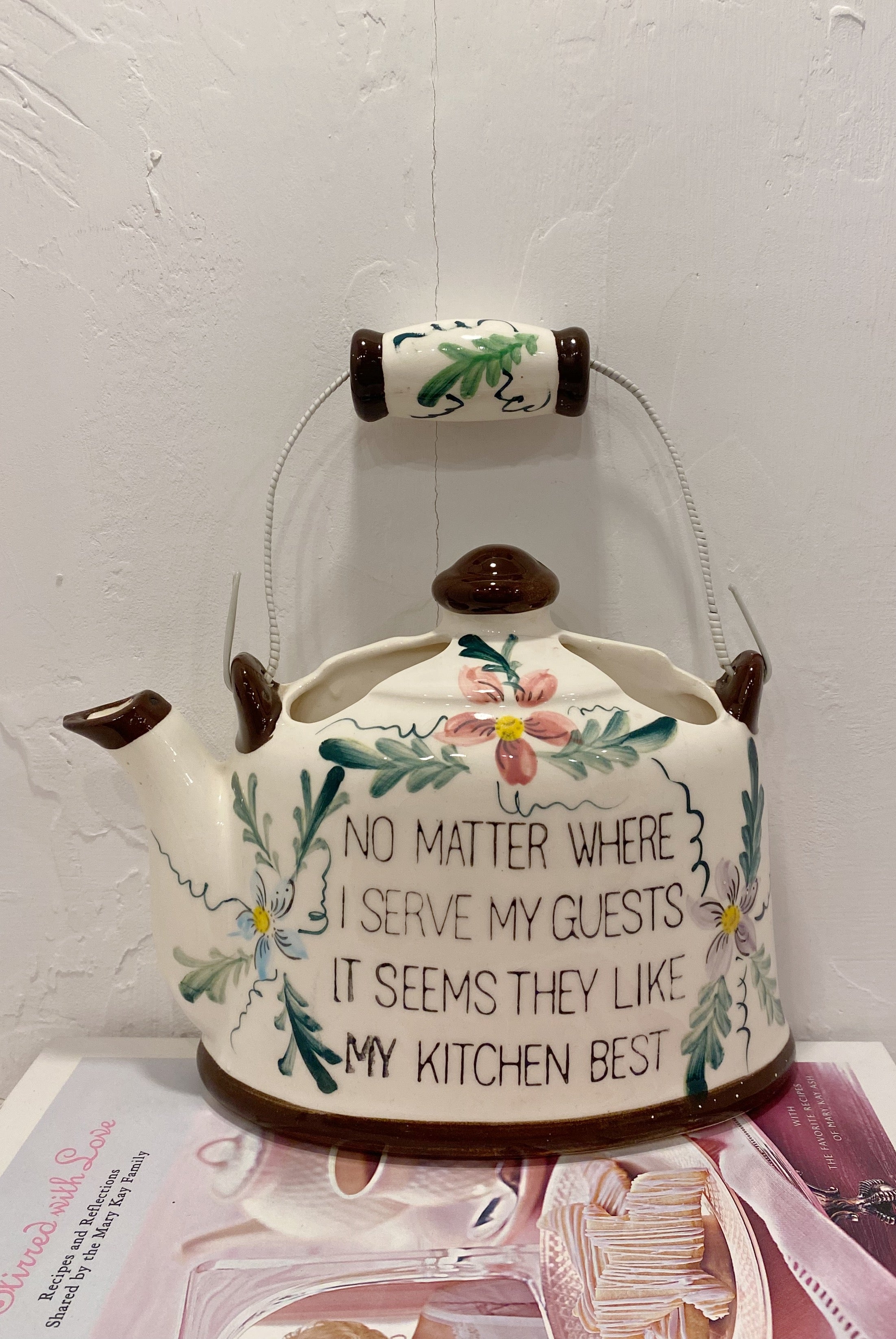 Teapot Wall Vase