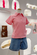Gingham Polo