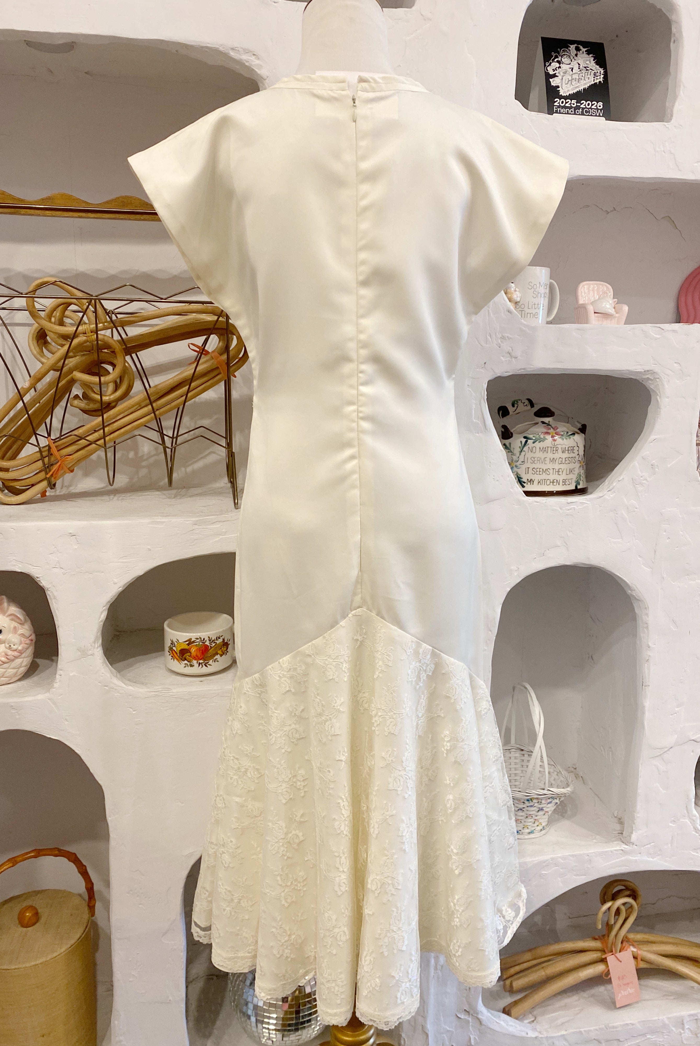 Cream Dress