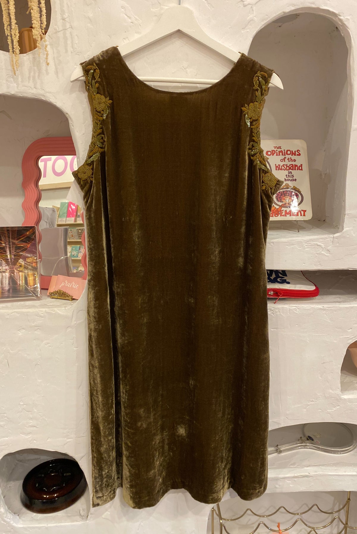 Vintage Velvet Pakistani Kameez Tunic