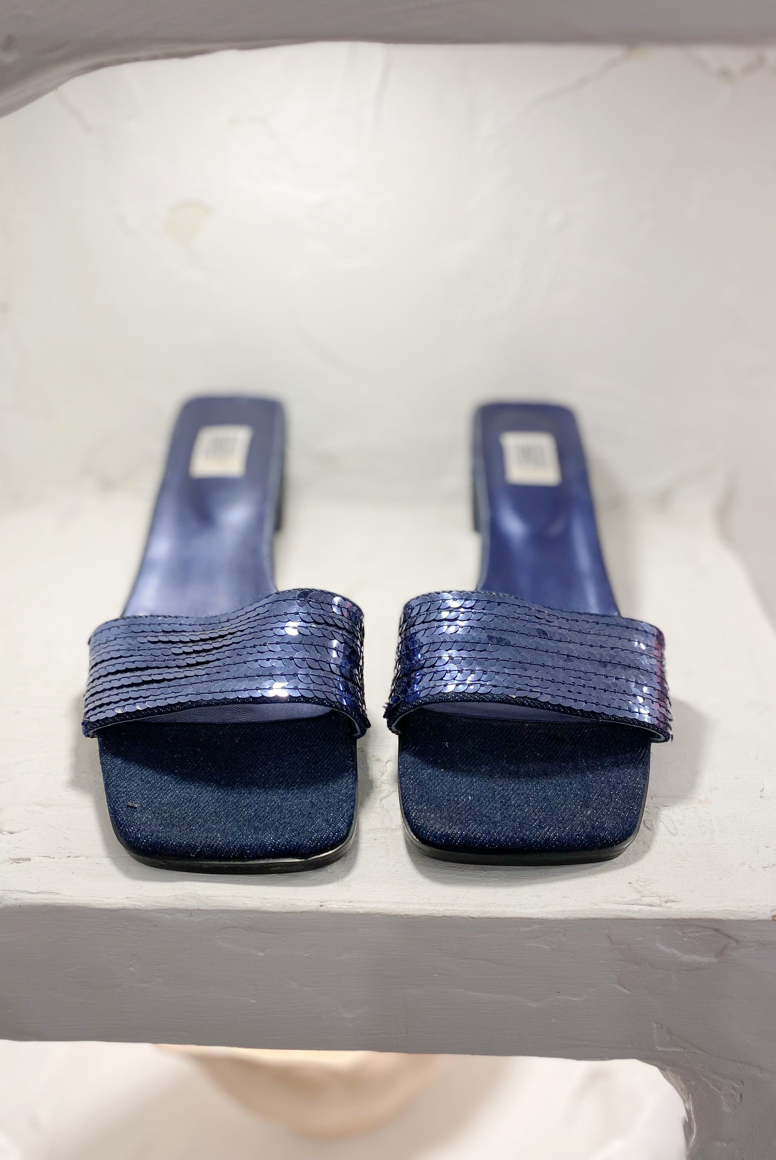 Sequin Sandals