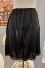 Black Slip Skirt