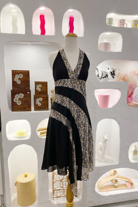 Y2K Halter Dress