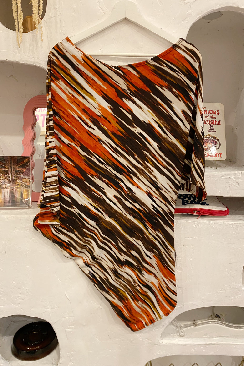 Y2K Le Chateau Asymmetrical Tunic