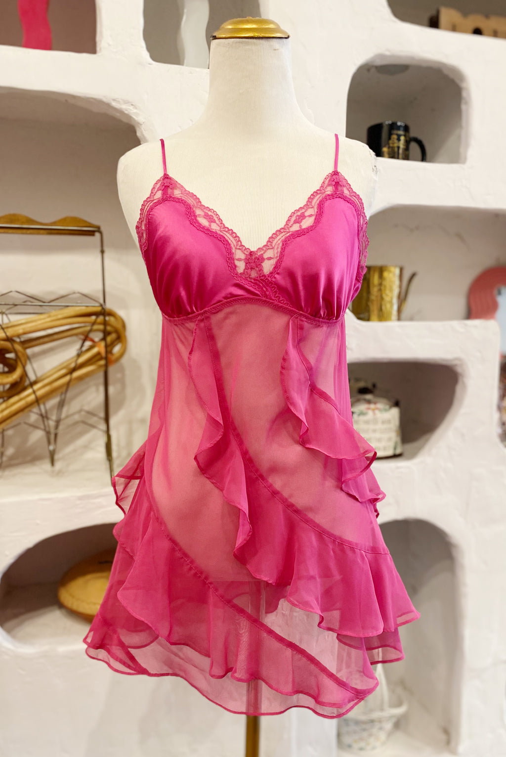 Ruffle Lingerie Dress