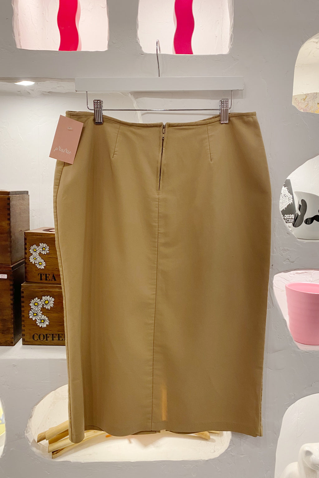 Front Slit Skirt