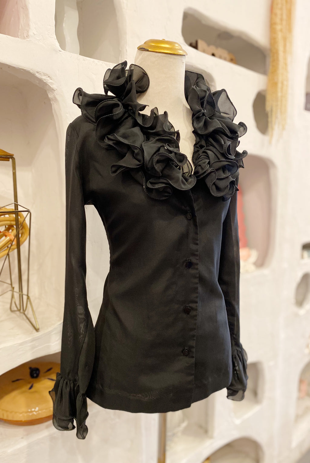 Ruffle Blouse
