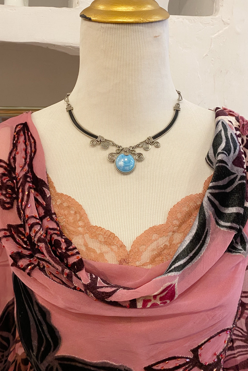 Handmade Wire Wrapped Necklace