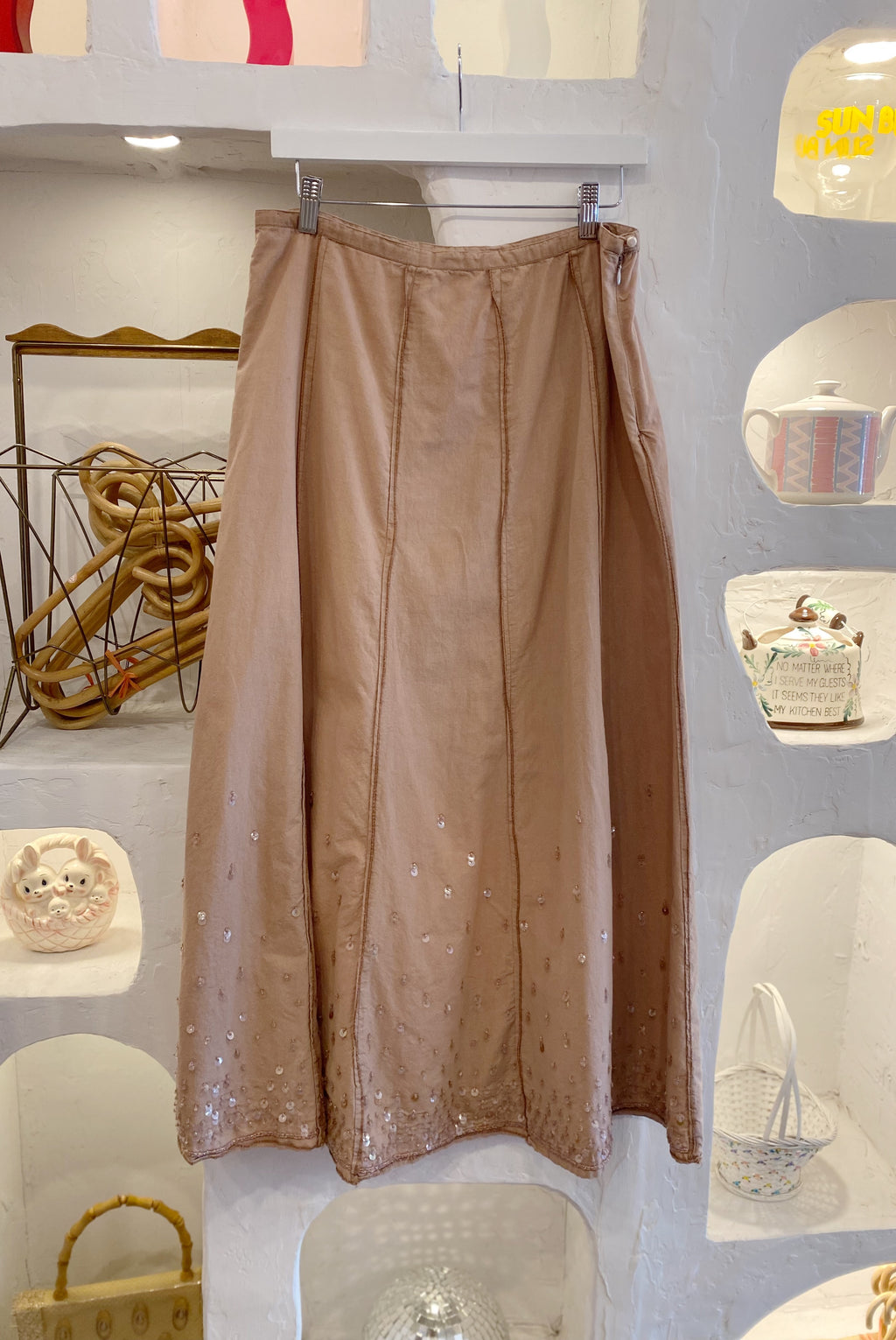 Cotton Maxi Skirt