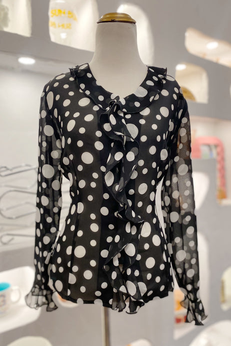 Polka Dot Blouse