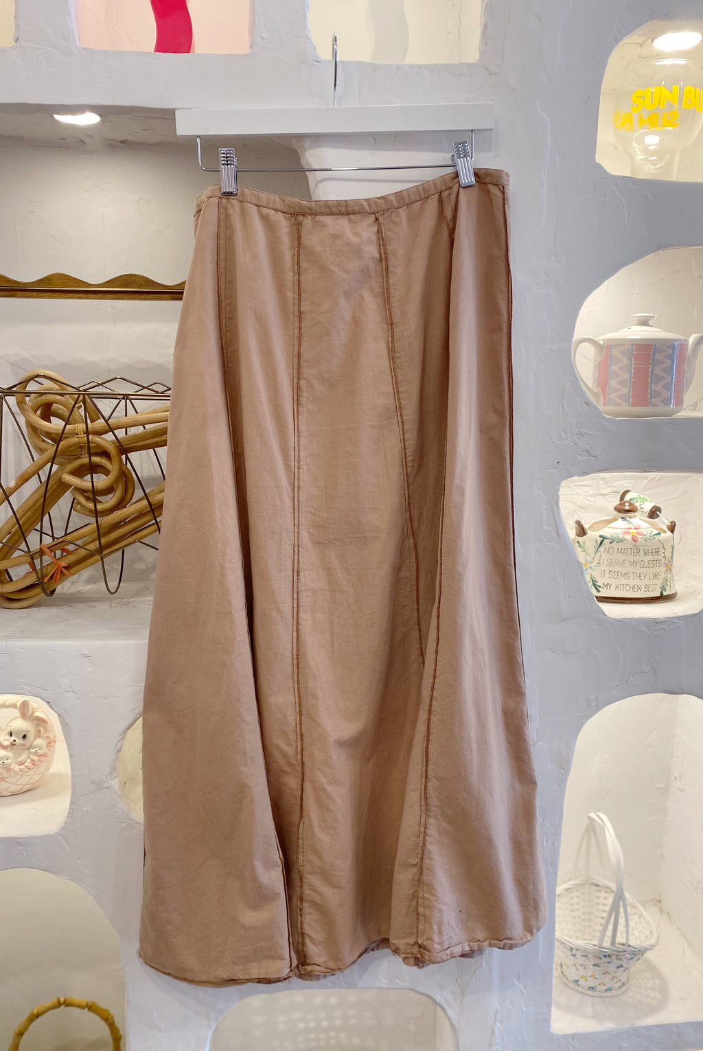 Cotton Maxi Skirt