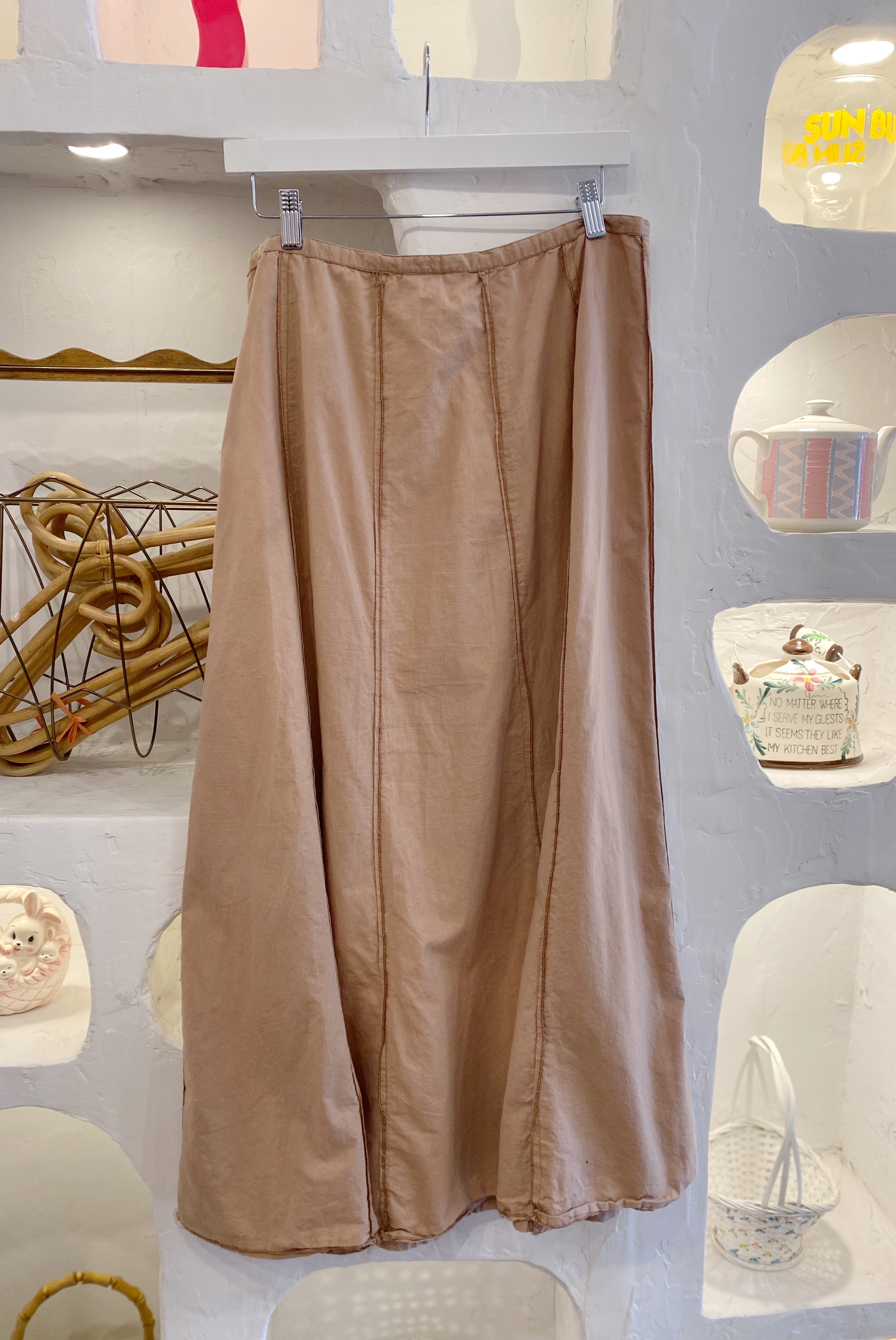 Cotton Maxi Skirt