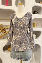 Y2K Paisley Top