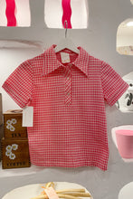 Gingham Polo
