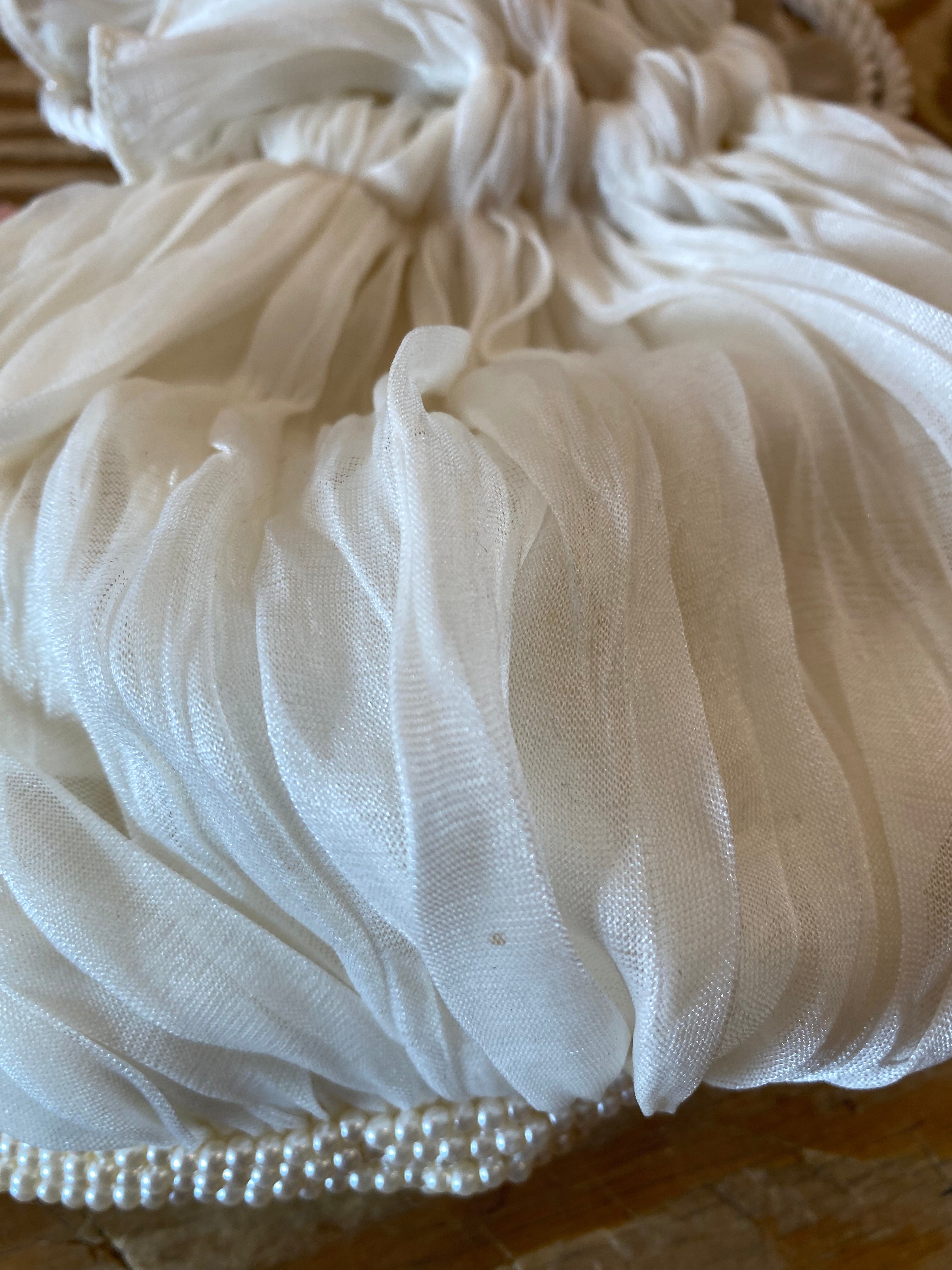 Ruffle Evening Bag