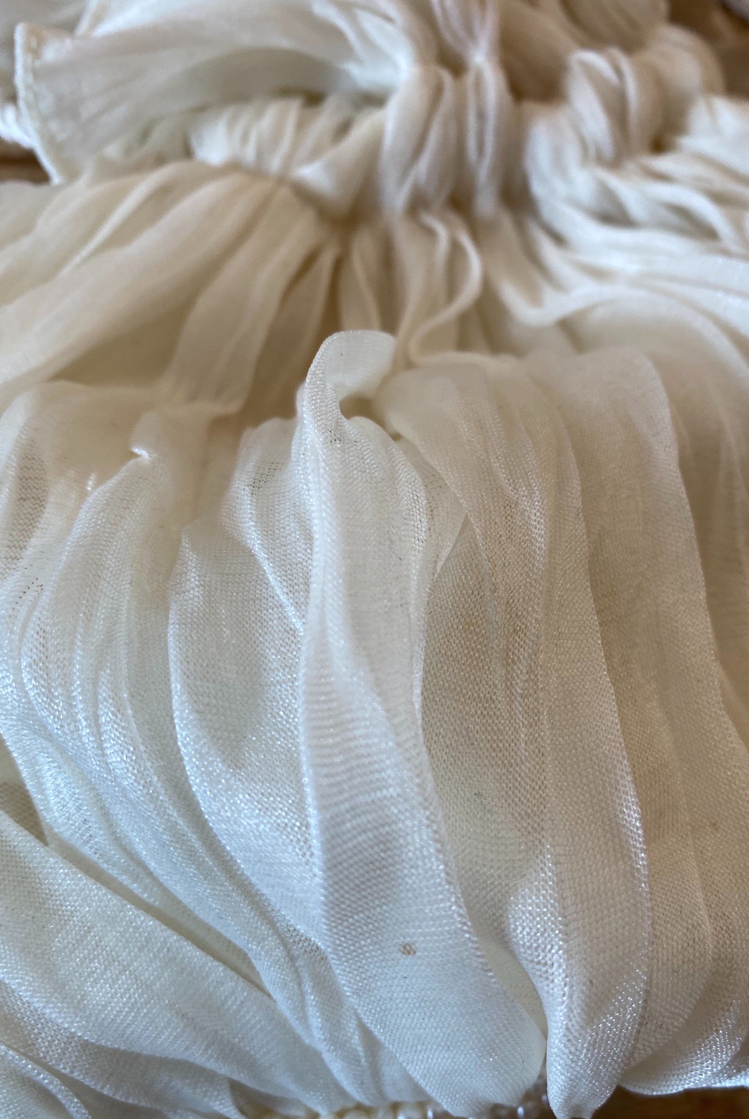 Ruffle Evening Bag
