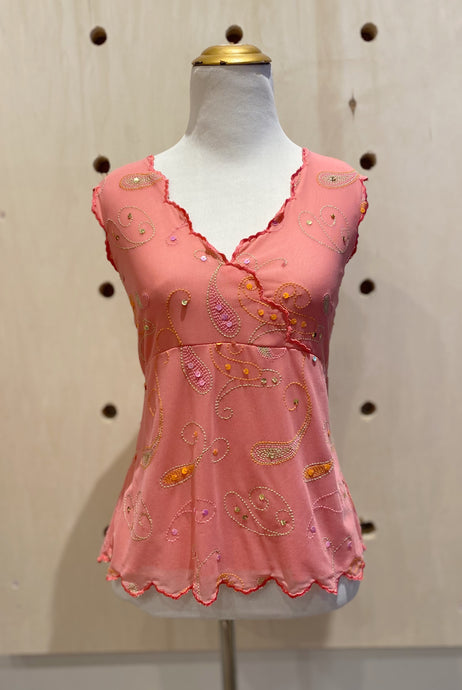 Embroidered Tank