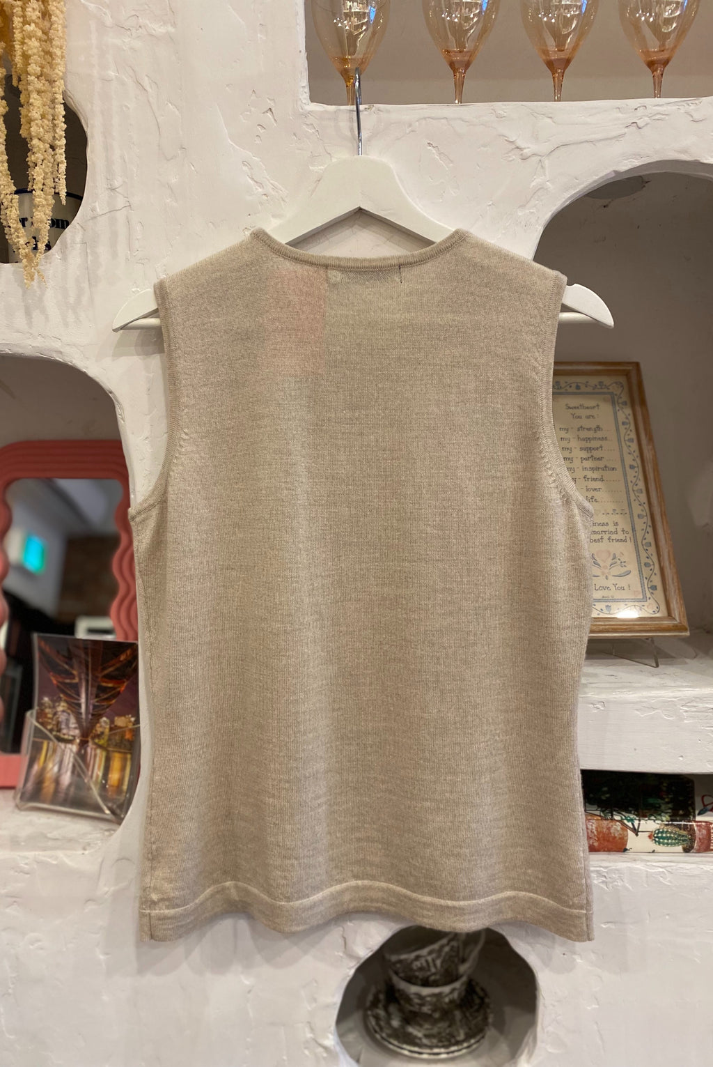 Gap Merino Wool Beaded Tank