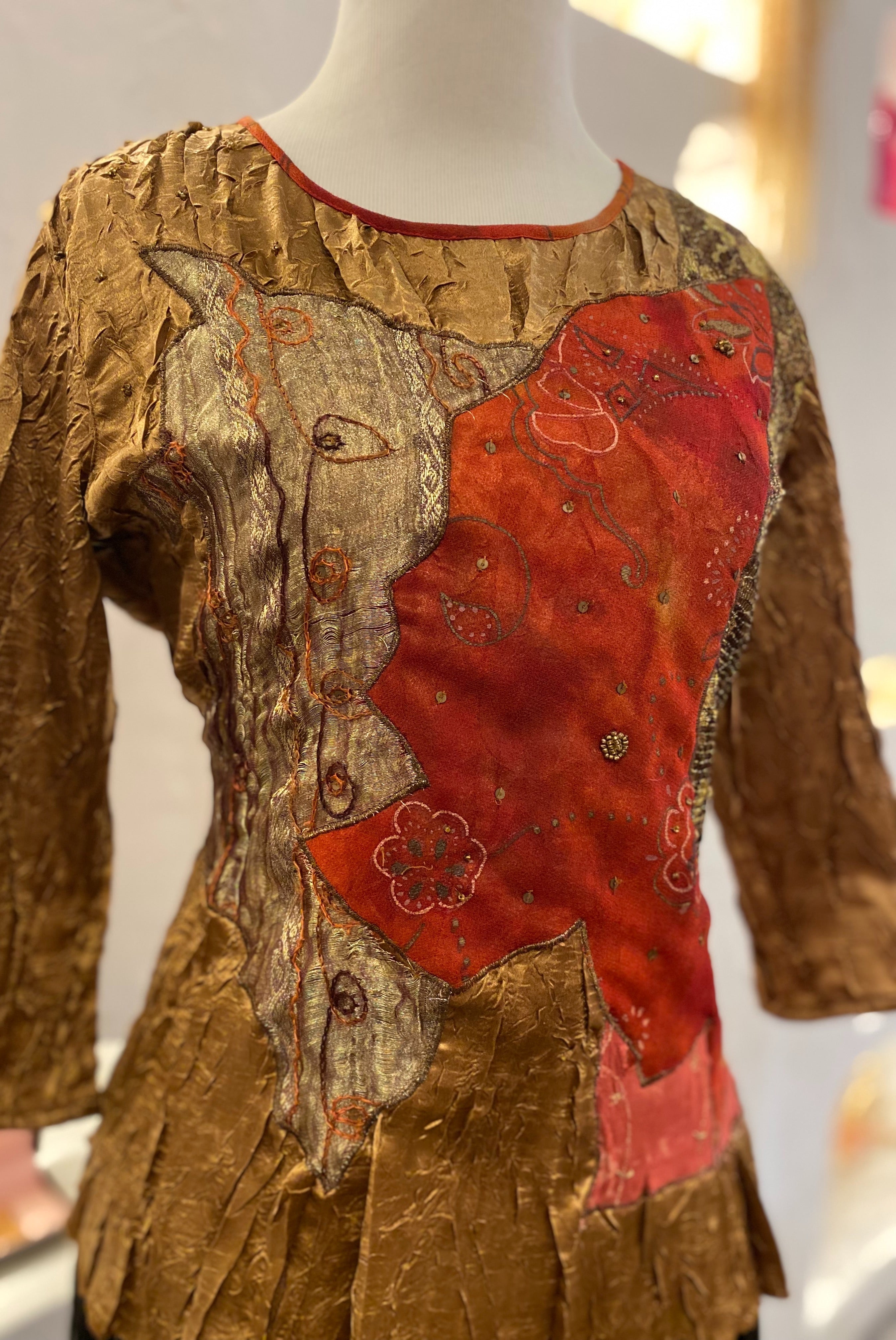 Patchwork Blouse