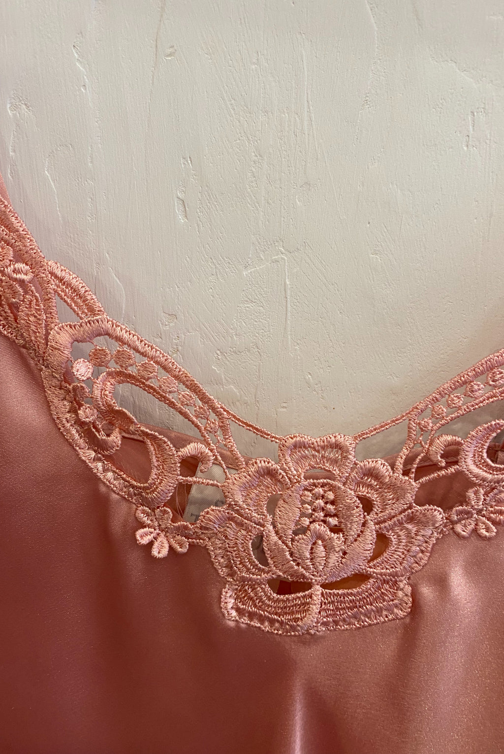 Dusty Pink Satin Slip Dress