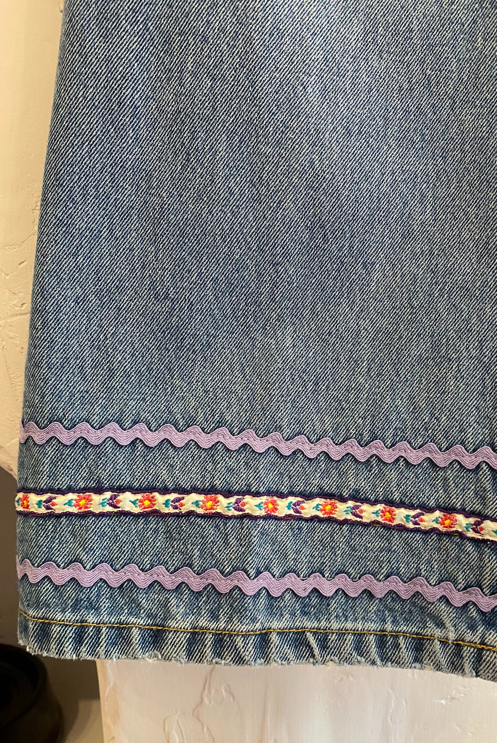 90s Embellished Straight Leg Jeans