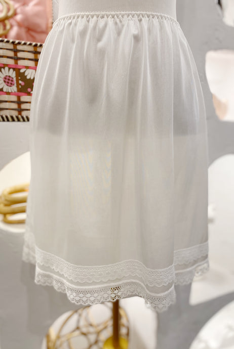White Slip Skirt