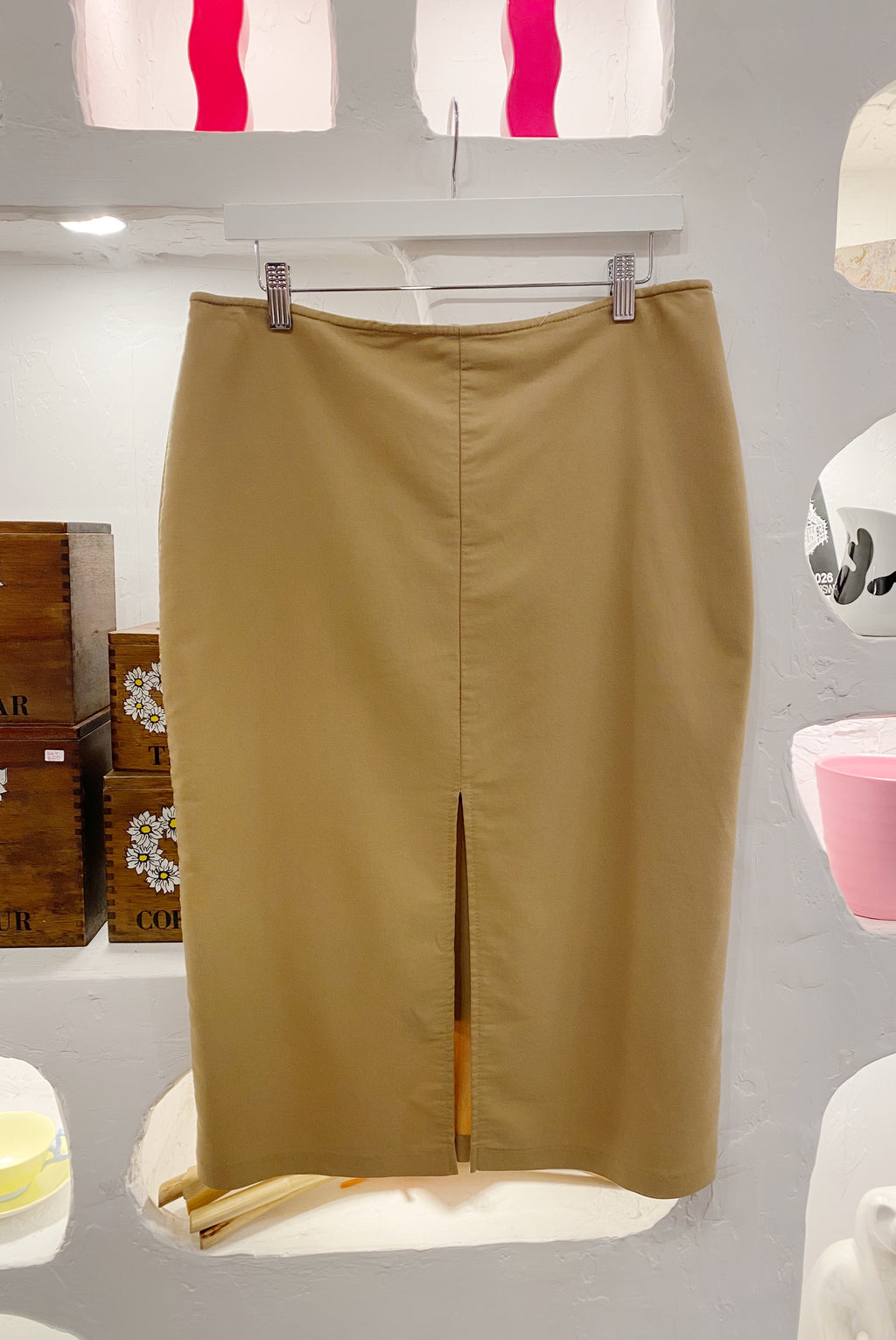 Front Slit Skirt