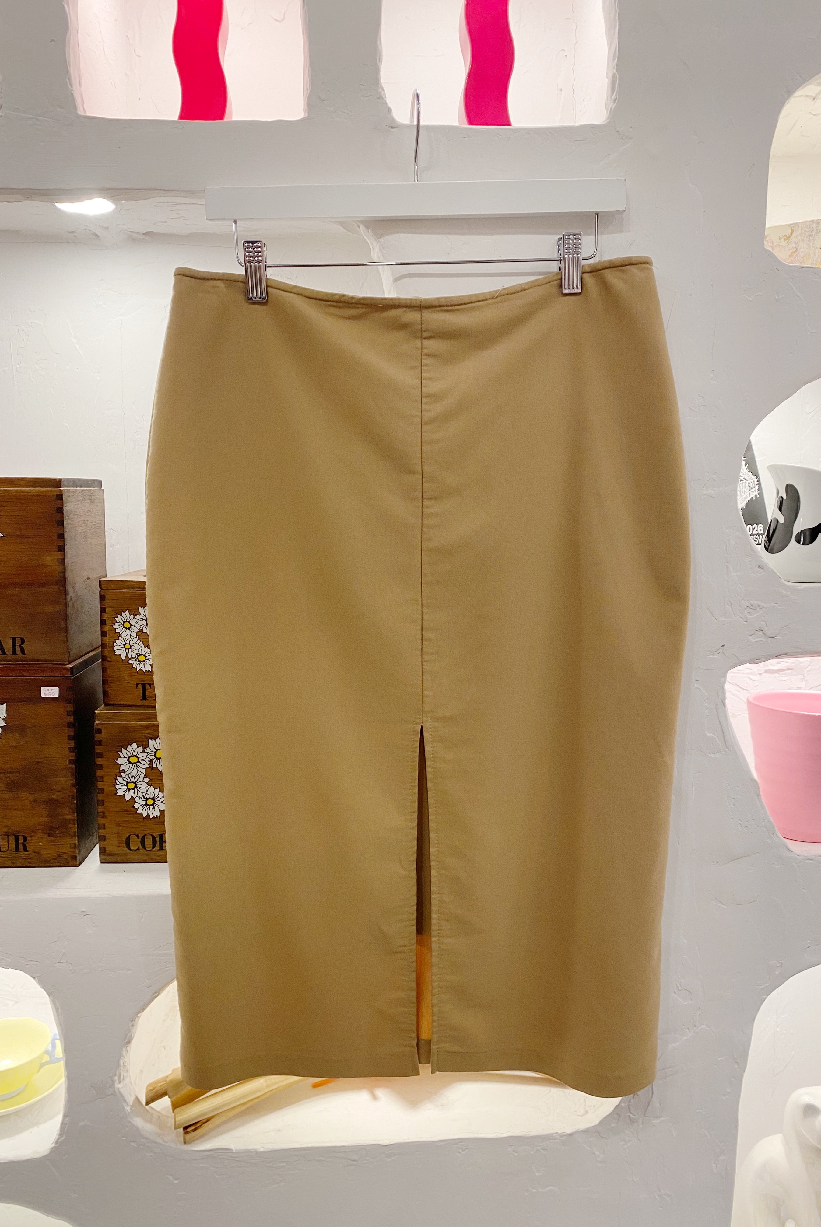 Front Slit Skirt