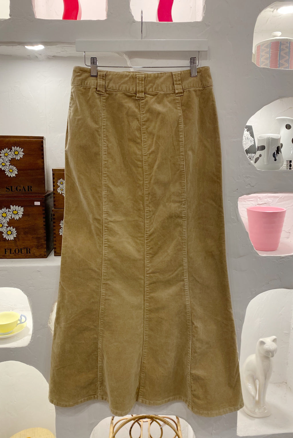 Corduroy Skirt
