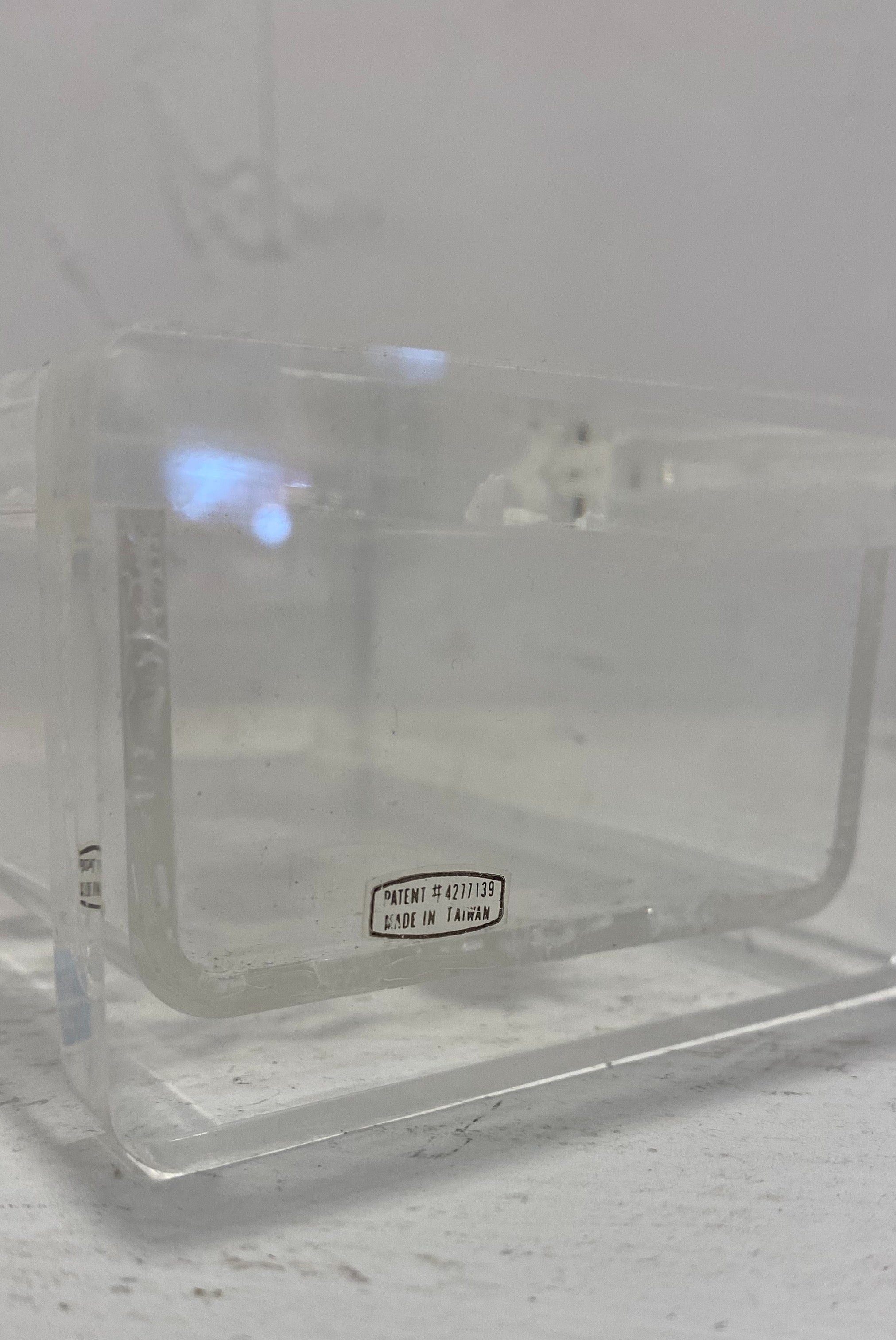 Lucite Box