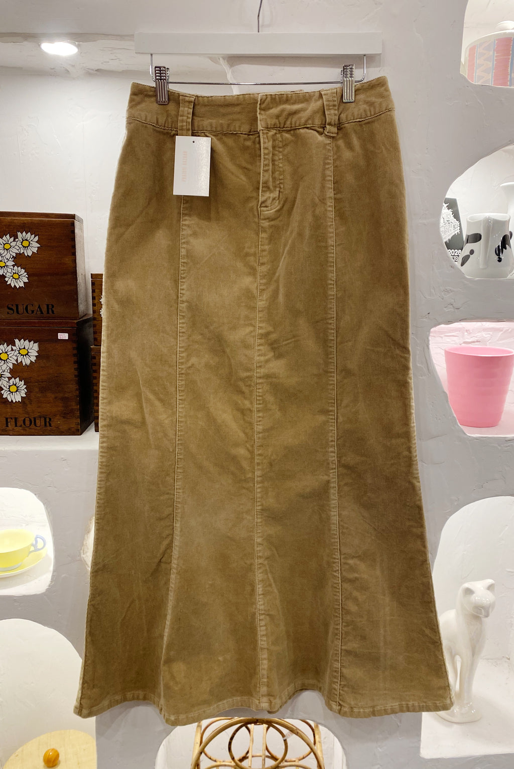 Corduroy Skirt