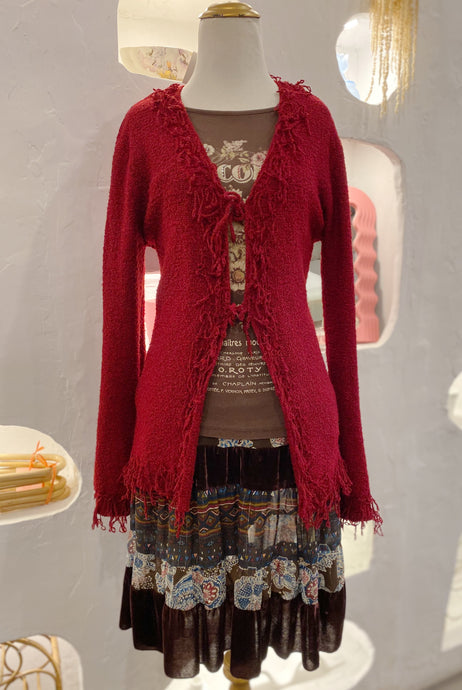 Fringe Cardigan