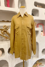 Gold Silk Blouse