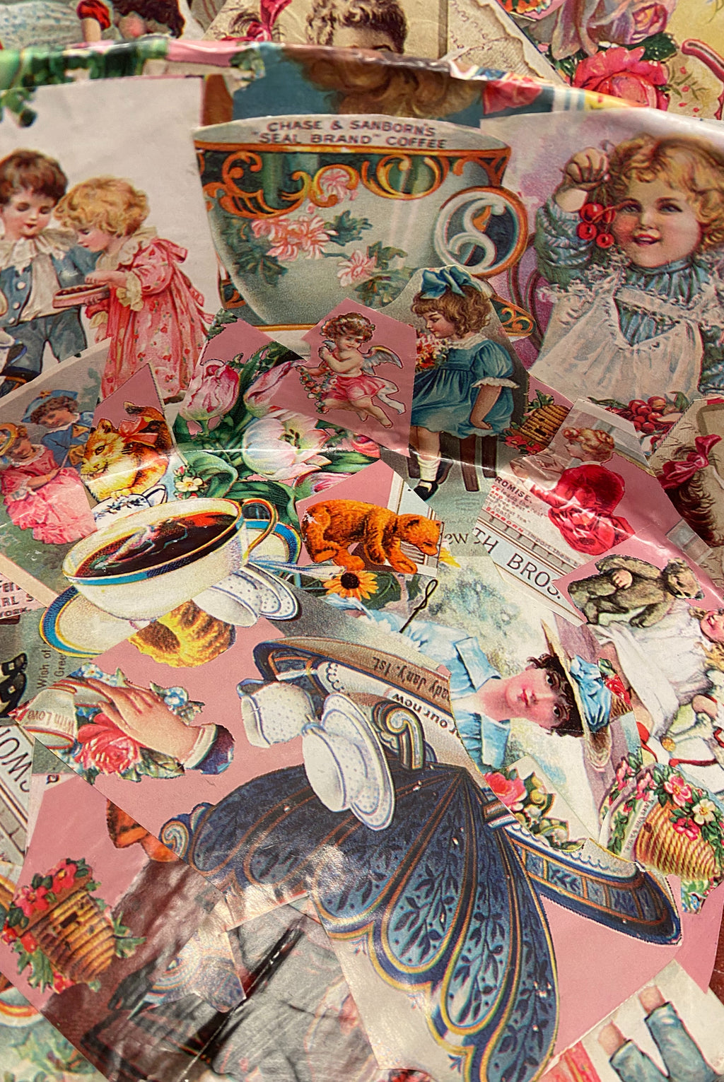 Hand Decorated Decoupage Box
