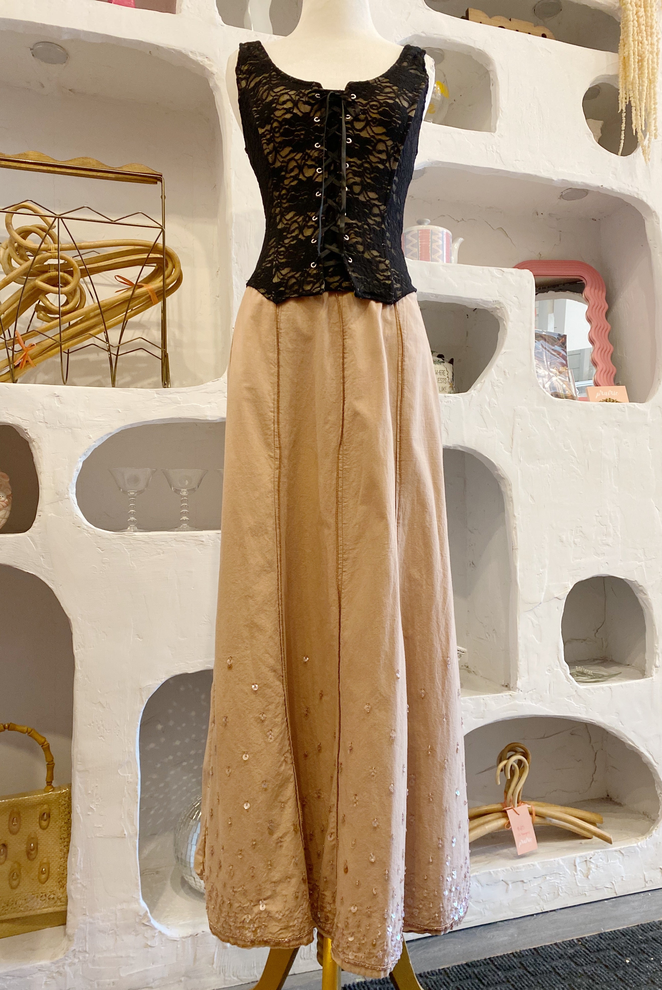 Cotton Maxi Skirt