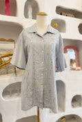 Embroidered Button Up