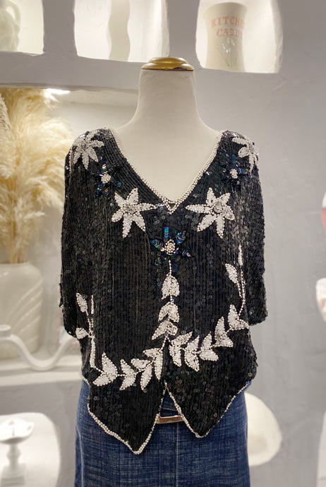 80s Sequin Top