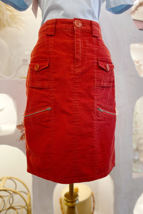 Corduroy Skirt