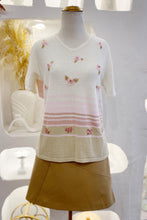 Floral Embroidered Tee