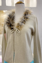 Fur Trim Cardi