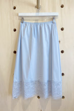 Blue Slip Skirt