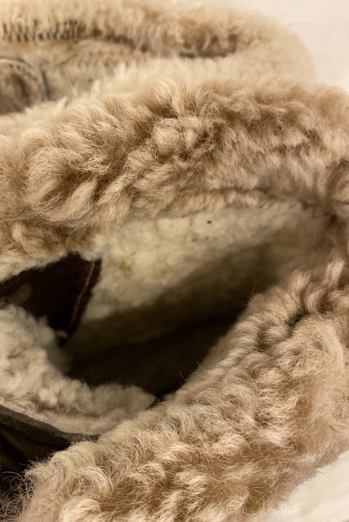 Suede Boots with Faux Fur Cuffs