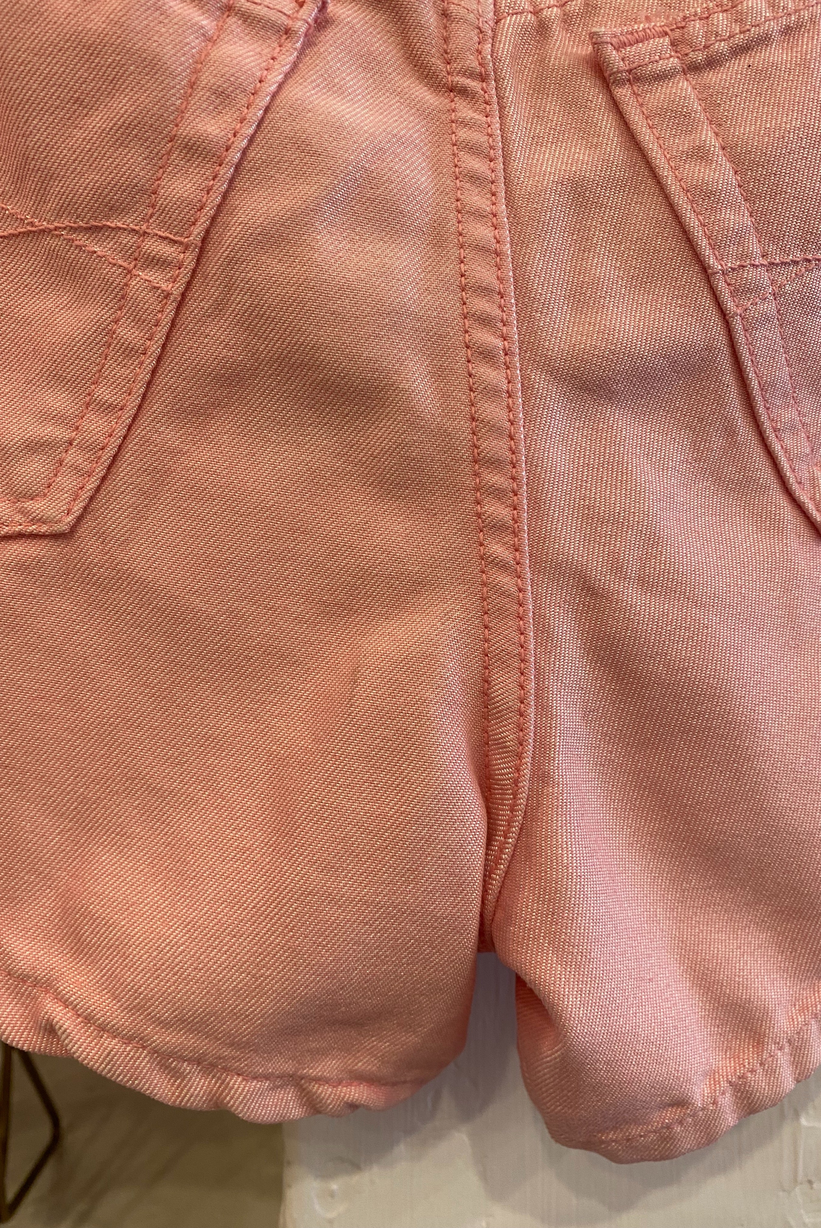 Pink Jean Shorts