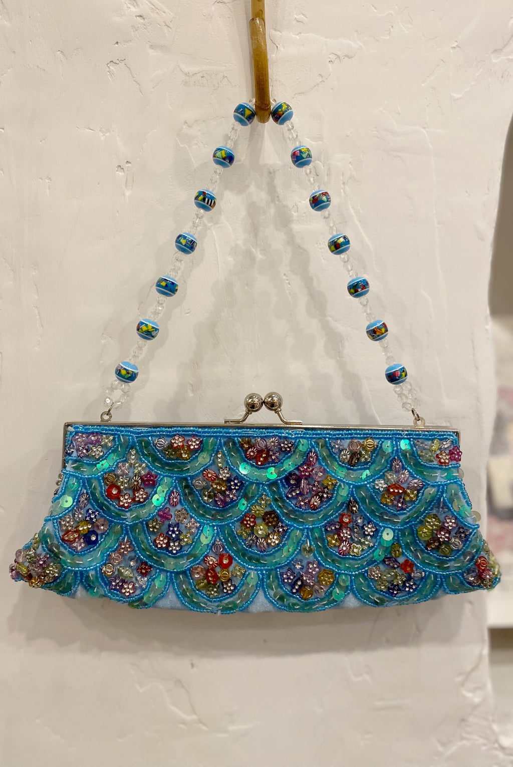 Sequinned & Beaded Evening Bag