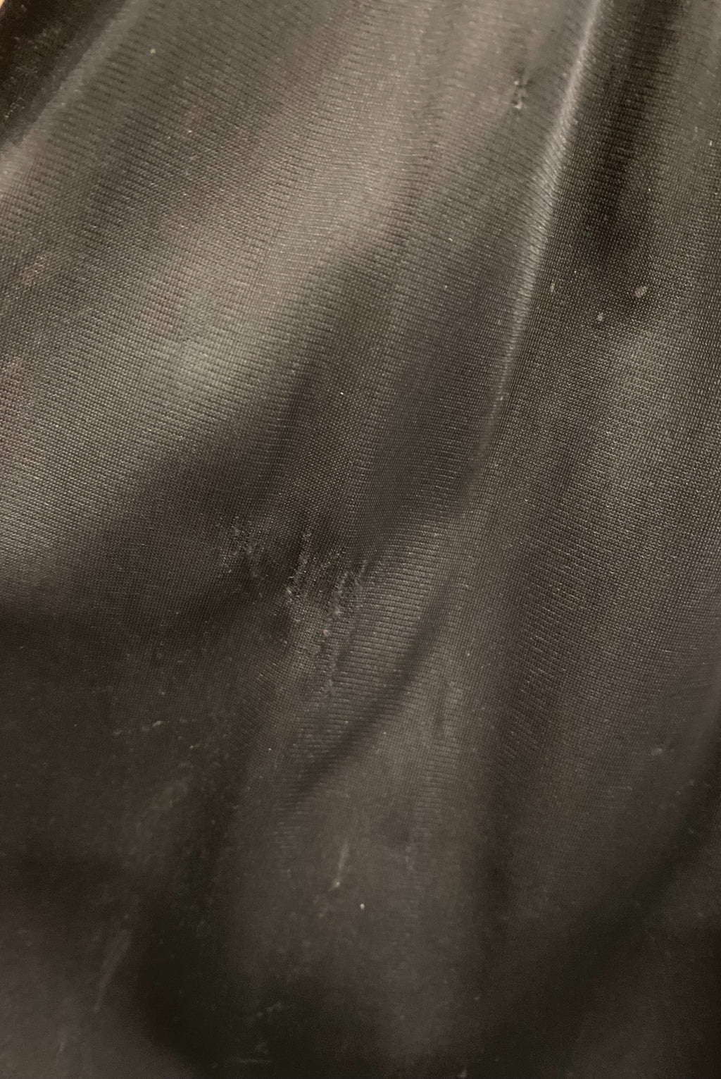 Vintage Black Nylon Half-Slip Skirt