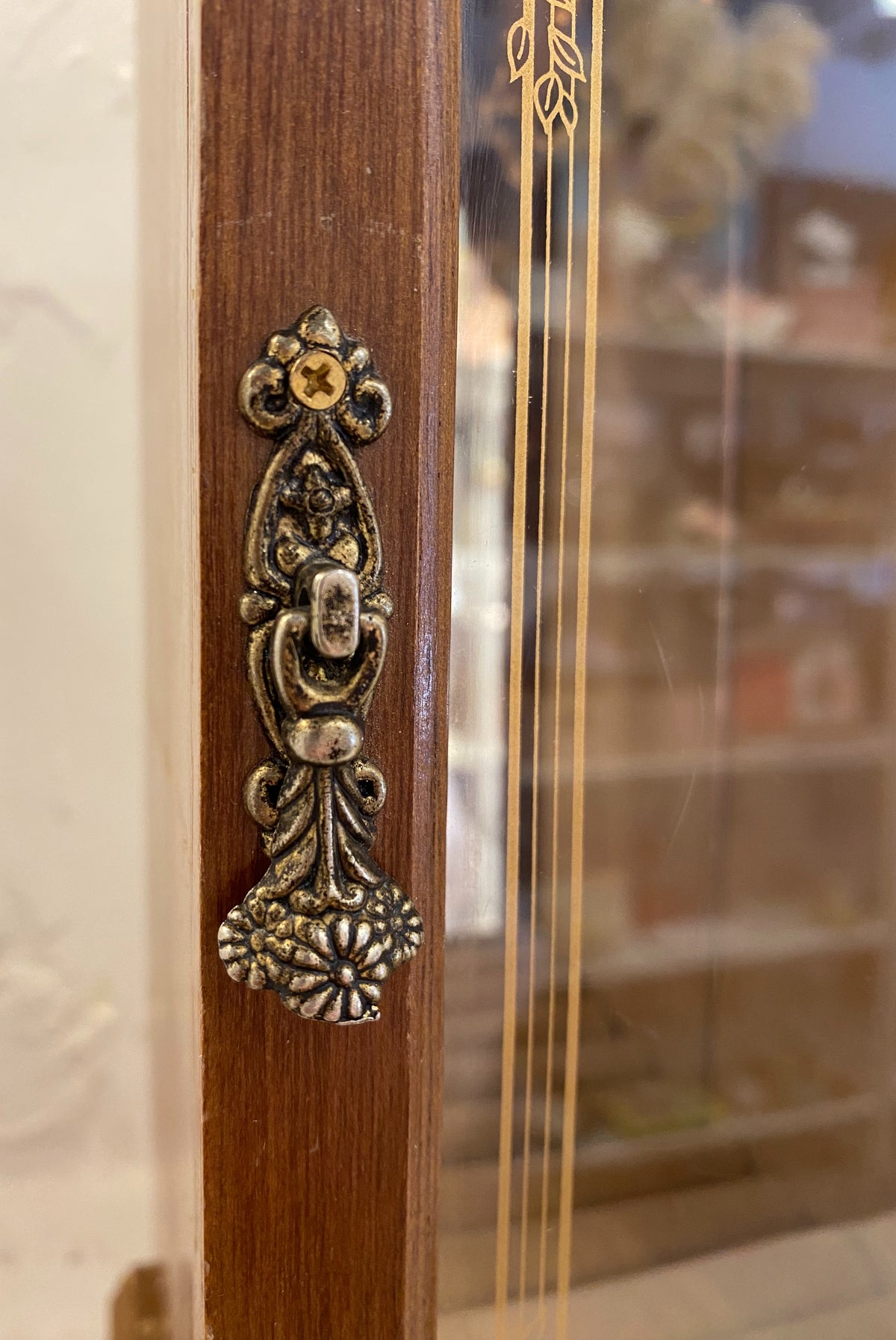 Jewelry Armoire with Necklace Carousel